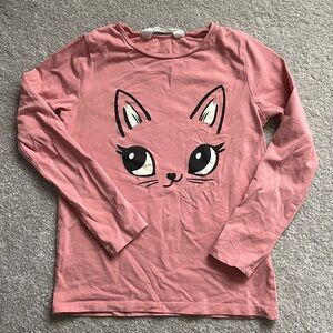 H&M kitty cat shirt